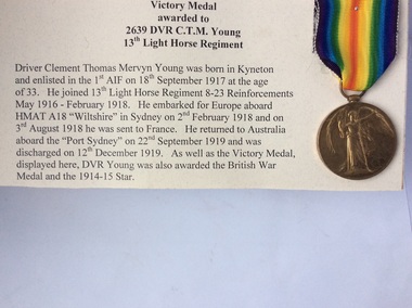 Victory medal