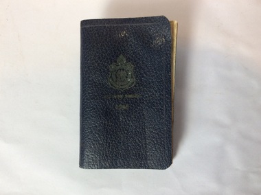 Artefact, RSL diary, 1948