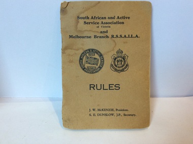 Artefact, Rule Book