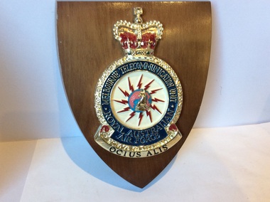 Plaque, Melbourne Telecommunications Unit.  RAAF