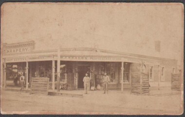 Postcard - Corner shop