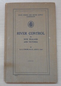 Book - River Control in New Zealand and Victoria, 1941
