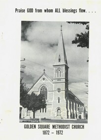 Document - Centenary Program, 01/06/1972