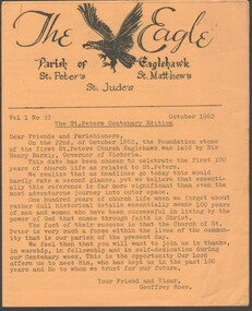 Programme - Parish of Eaglehawk Centenary Edition 1962