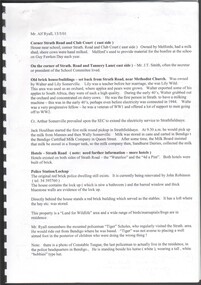 Booklet - Booklet record of an interview with Alf Ryall