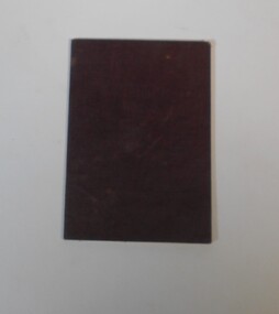 Booklet - Cricket Club records