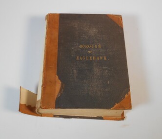 Administrative record - Acts of Parliament Victorian Statutes Vol 1 A-E - Borough of Eaglehawk