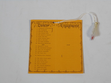 Ephemera - Emu Creek Bush Band Collection: Programme