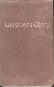 Book - Lassiter's Diary, 1986