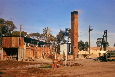 Slide - Peter Ellis Collection, the Whipstick and Eucalyptus Oil Production, c1970-1972