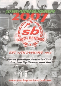 Book - 50th Anniversary South Bendigo Athletic Club