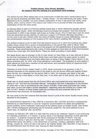Document - The naming of Dudley House Bendigo, 2/11/2023