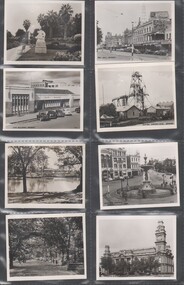 Photograph - Eight B&W photographs of Bendigo circa 1930-1940, 19/09/2017
