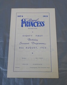 Programme - Lydia chancellor collection: Royal Princess eighty first birthday souvenir programme