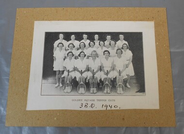 Photograph - Lydia Chancellor collection: Golden Square tennis club