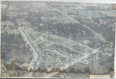 Photograph - Aerial View Sydenham Gardens Estate Circa 1972