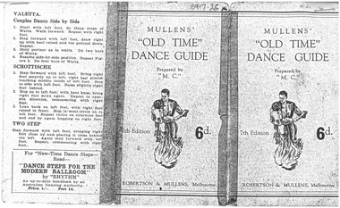 Ephemera - Emu Creek Bush Band Collection: Old Time Dance Guide