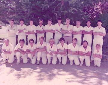 Photograph - Bendigo Cricket Team (Unknown), 1985-86