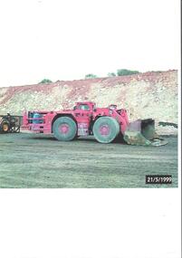 Photograph - Kangaroo Flat Gold Mine Collection: mining equipment, 21st May 1999