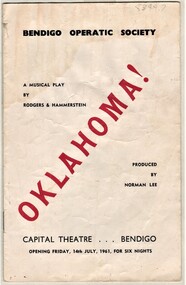 Programme - Oklahoma