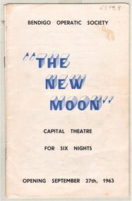 Programme - The New Moon