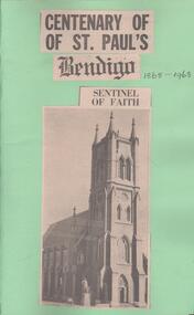 Newspaper - Lydia Chancellor collection: centenary of St. Paul's