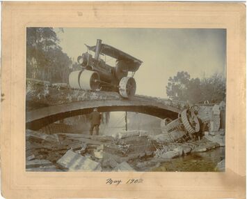Photograph - Monier Bridge Collapse, May, 1902