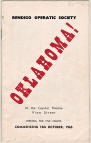 Programme - Oklahoma