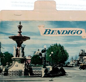 Souvenir - Bendigo Fold-out Postcards, Early 1950s
