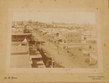 Photograph - Norman Penrose collection: Forest Street, Boulder