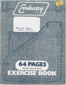 Administrative record - Merle Bush Trefoil Guild: Minute Book