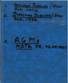 Administrative record - Merle Bush Trefoil Guild: Membership and Attendance Records