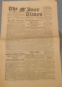Newspaper - The McIvor Times