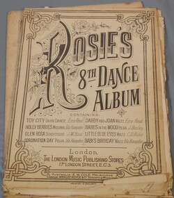 Book - Rosie's 8th Dance Album