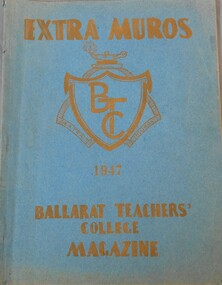 Magazine - Aileen and John Ellison collection: Extra Muros 1847
