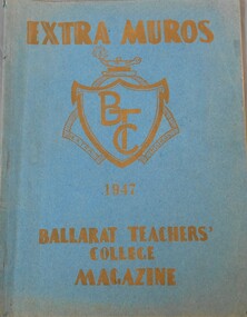 Magazine - Aileen and John Ellison collection: Extra Muros 1947