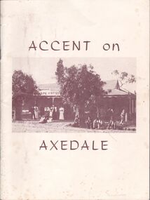 Book - Aileen and John Ellison collection: Accent on Axedale
