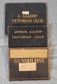 Administrative record - Arthur Allsop Collection: Race record books