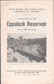 Booklet - Aileen and John Ellison collection: Eppalock Reservoir