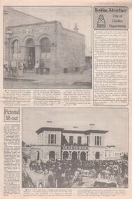 Newspaper - Trevor Lamb collection: Bendigo Advertiser Pictorial lift out