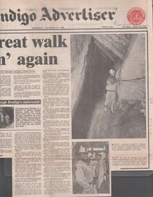 Newspaper - Trevor Lamb collection: Bendigo Advertiser from Thursday, October 13, 1988