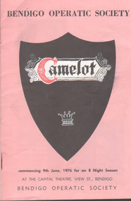 Programme - Bendigo Operatic Society: Camelot