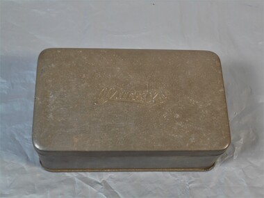 Domestic object - Embossed Murray's tin
