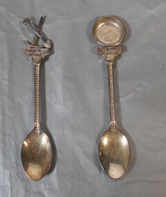 Souvenir - Silver plated decorative spoons