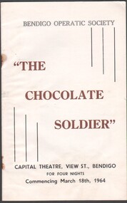 Programme - Program "The Chocolate Soldier"