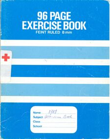 Book - Australian Red Cross Kangaroo Flat Branch Attendance Book 1987