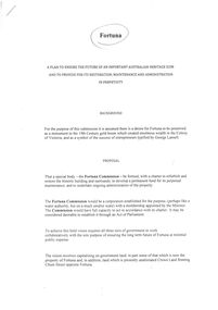 Document - Preservation proposal