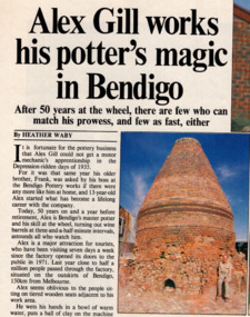 Magazine - Alex Gill, June 17, 1985