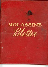 Book - Molassine Blotter, 1910