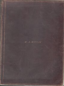 Book - M.A. Mackay music book